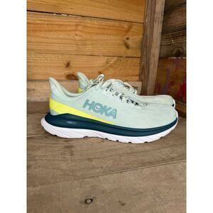 Hoka One One Mach 4 Men's Shoes Size 10.5 D Blue Running Sneakers Comfort Cusion